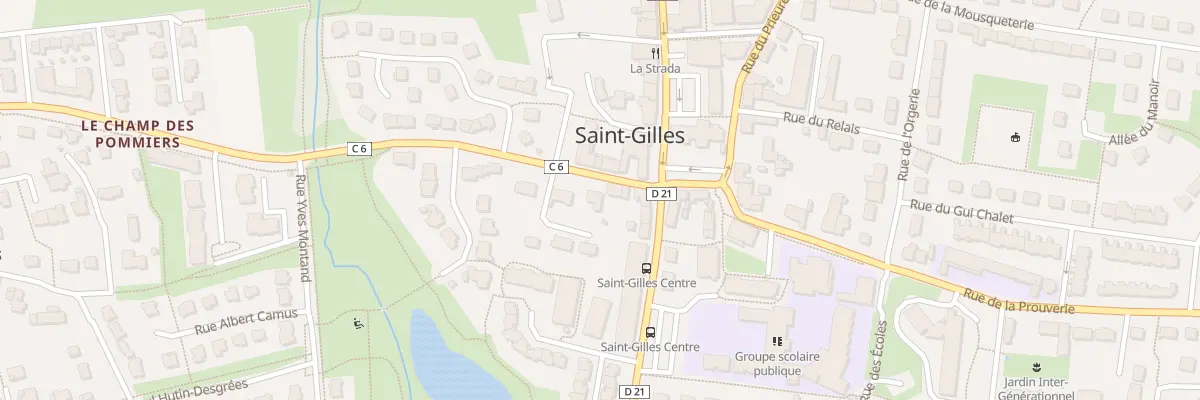 Plan du 5 Rue de Montfort à Saint-Gilles