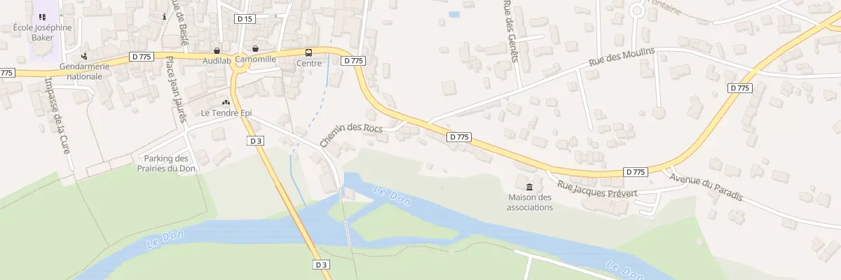 Plan du 19 Rue de Châteaubriant à Guémené-Penfao