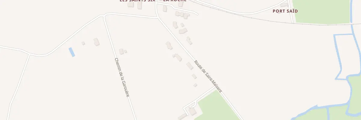 Plan du 190 Rte de SAINT MAIXENT à Commequiers