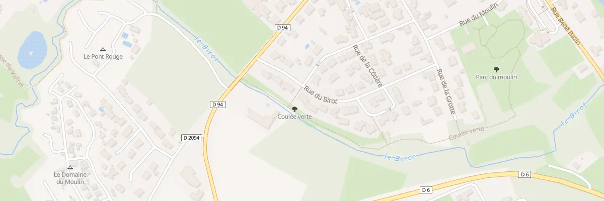 Plan du 8 Rue du birot à Saint-Révérend