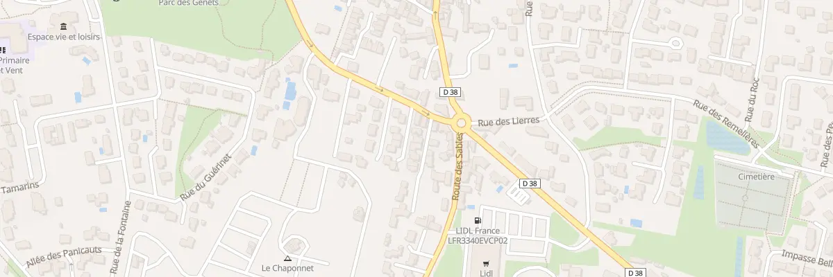 Plan du 30C Rue du chaponnet à Brem-sur-Mer