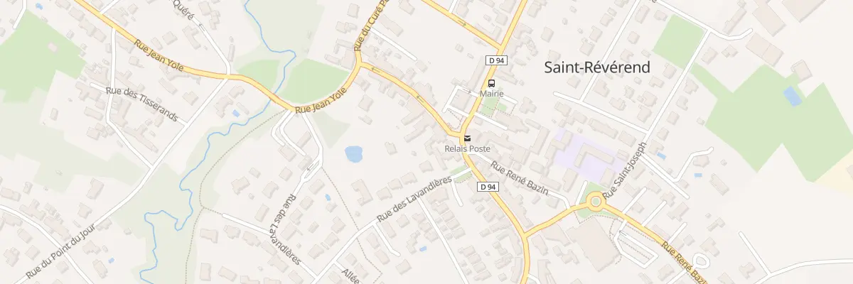 Plan du 4 Rue jean yole à Saint-Révérend
