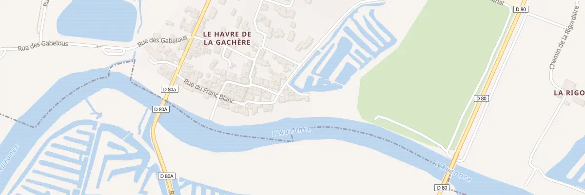 Plan du 24 Rue du franc blanc à Brem-sur-Mer