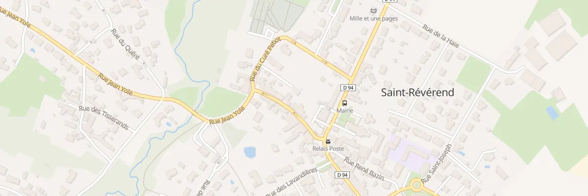 Plan du 7 Rue jean yole à Saint-Révérend