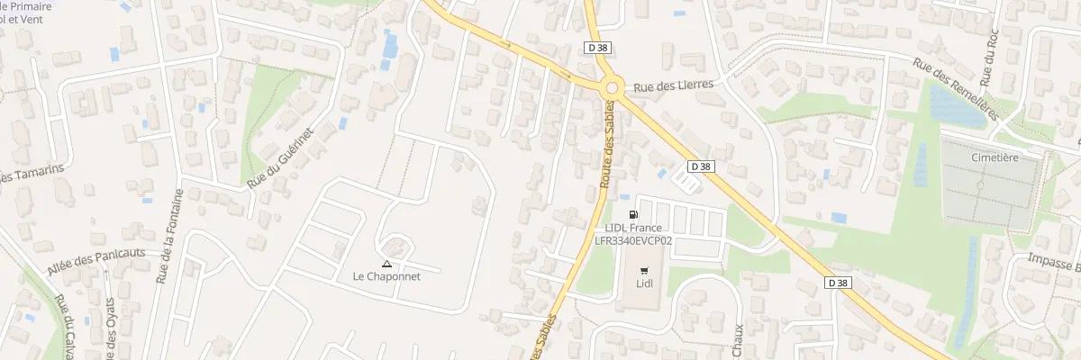 Plan du 32 Rue du chaponnet à Brem-sur-Mer