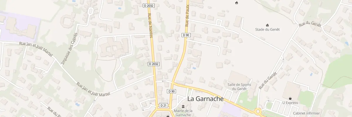 Plan du 117 Rte de Paulx à La Garnache