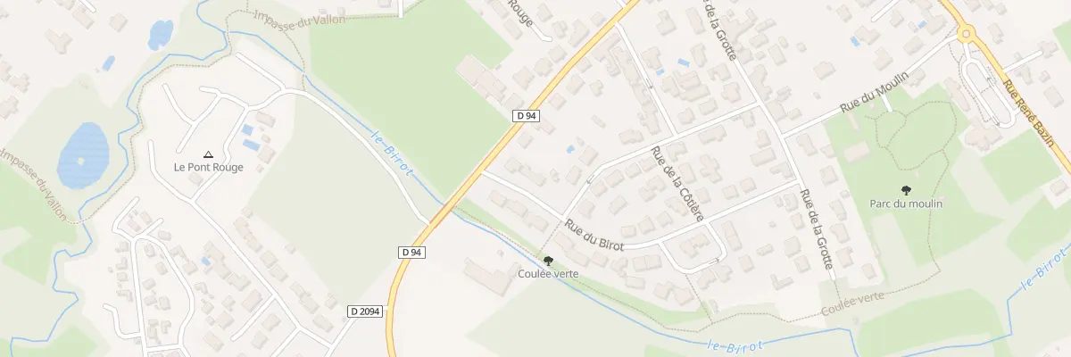 Plan du 3 Rue du birot à Saint-Révérend