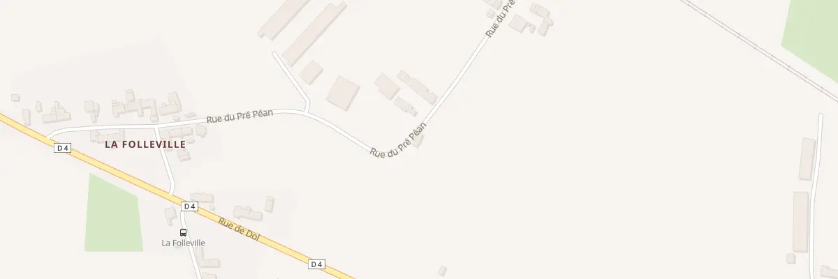 Plan du 18 Rue du Pre Pean à La Fresnais