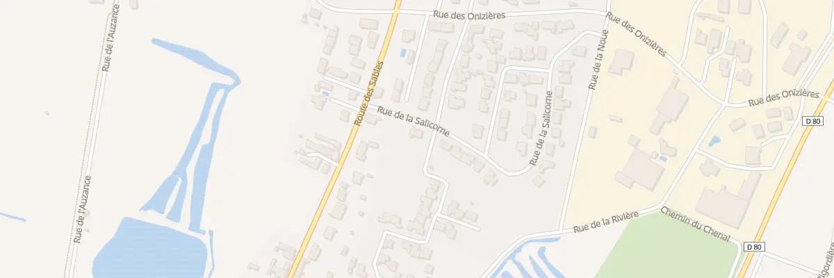 Plan du 6 Rue de la salicorne à Brem-sur-Mer