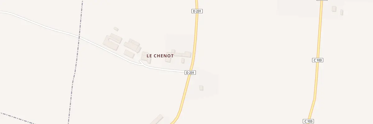 Plan du 5010 Au Chenot à Parthenay-de-Bretagne
