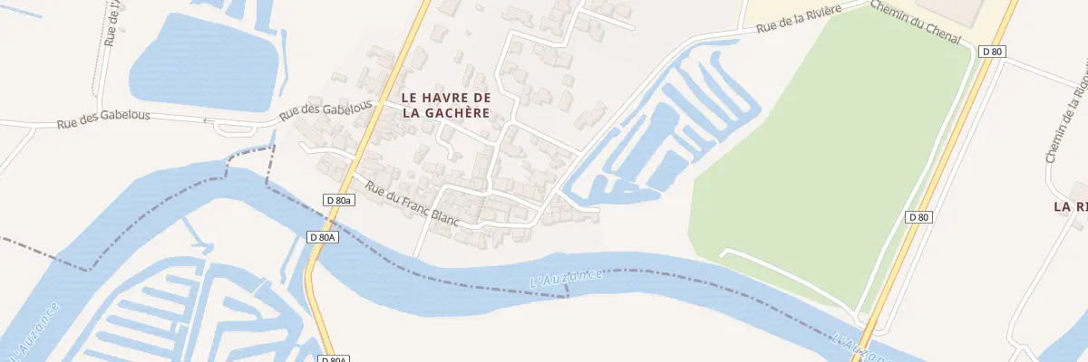 Plan du 9055 Rue du franc blanc à Brem-sur-Mer