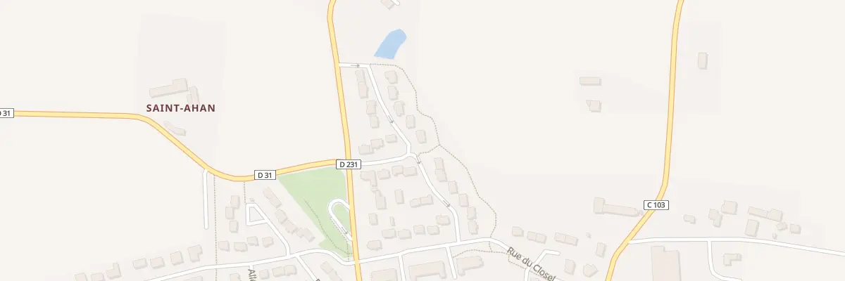 Plan du 9 Rue de la Prée à Parthenay-de-Bretagne