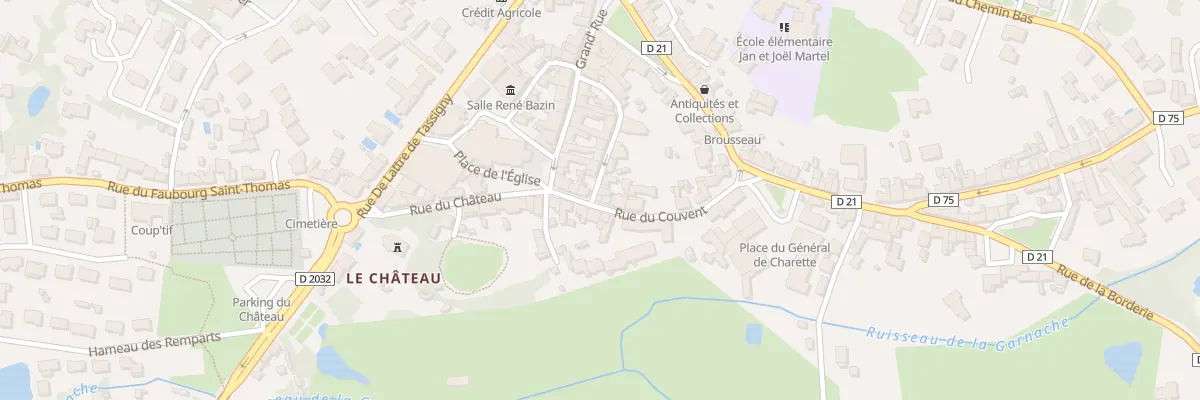 Plan du 8 Rue du couvent à La Garnache