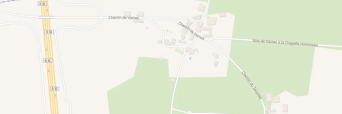 Plan du 59 Che de Saint Philibert à La Garnache