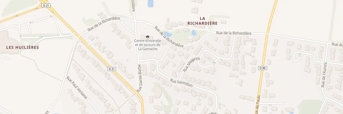 Plan du 6 Imp Garance à La Garnache
