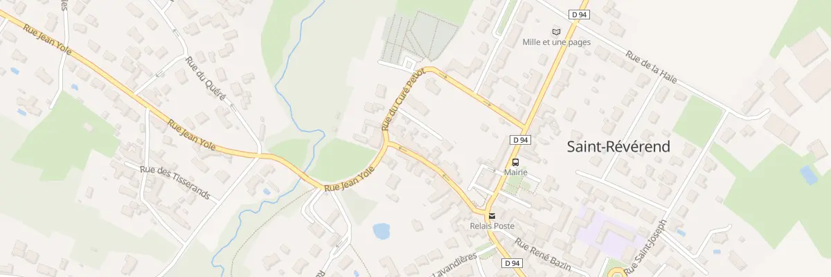 Plan du 15 Rue jean yole à Saint-Révérend