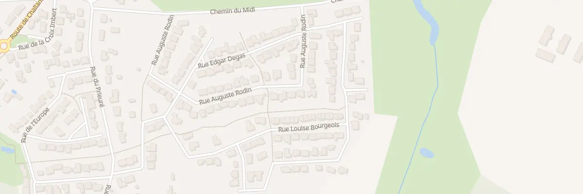 Plan du 36 Rue Auguste Rodin à La Garnache