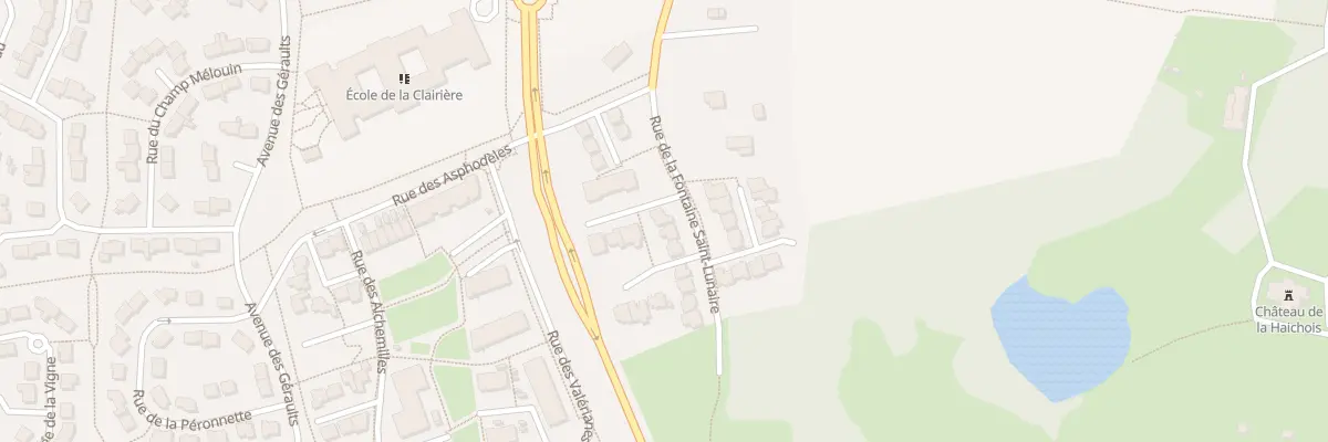 Plan du 16 Rue de la Fontaine St Lunaire à Mordelles