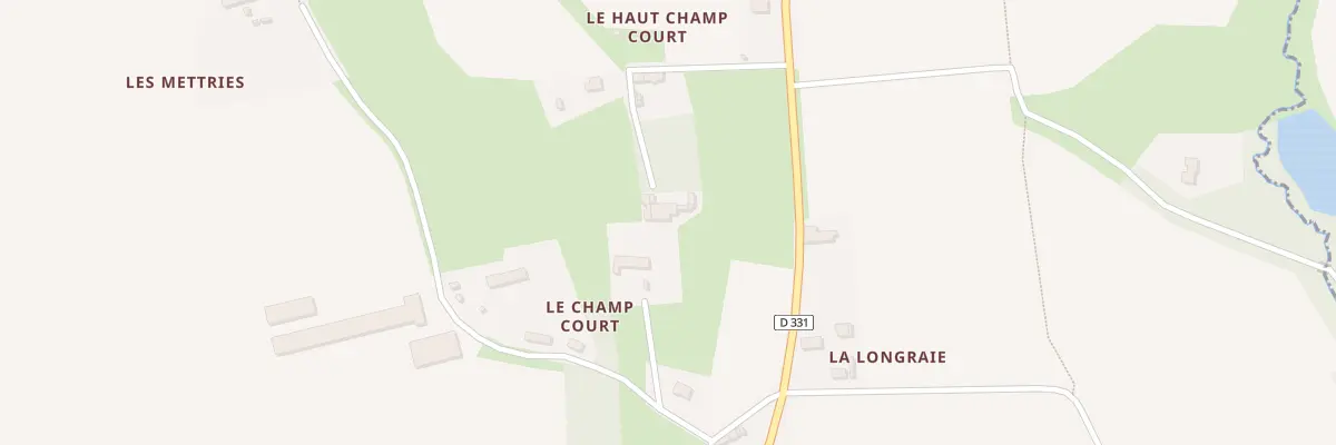 Plan du 5241 Le Champ Court à Saint-Gilles