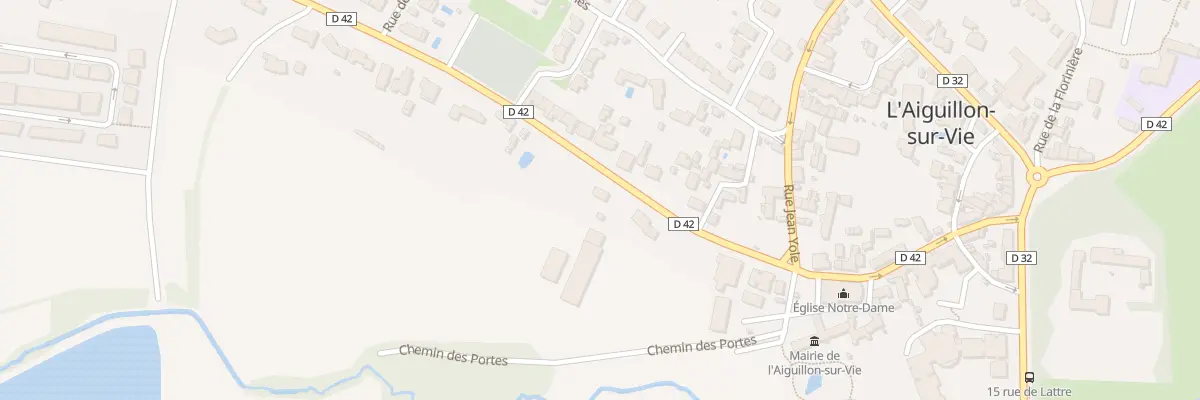 Plan du 4 Rue des fiefs à L’Aiguillon-sur-Vie