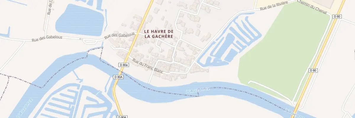 Plan du 14 Rue du commandant briau à Brem-sur-Mer