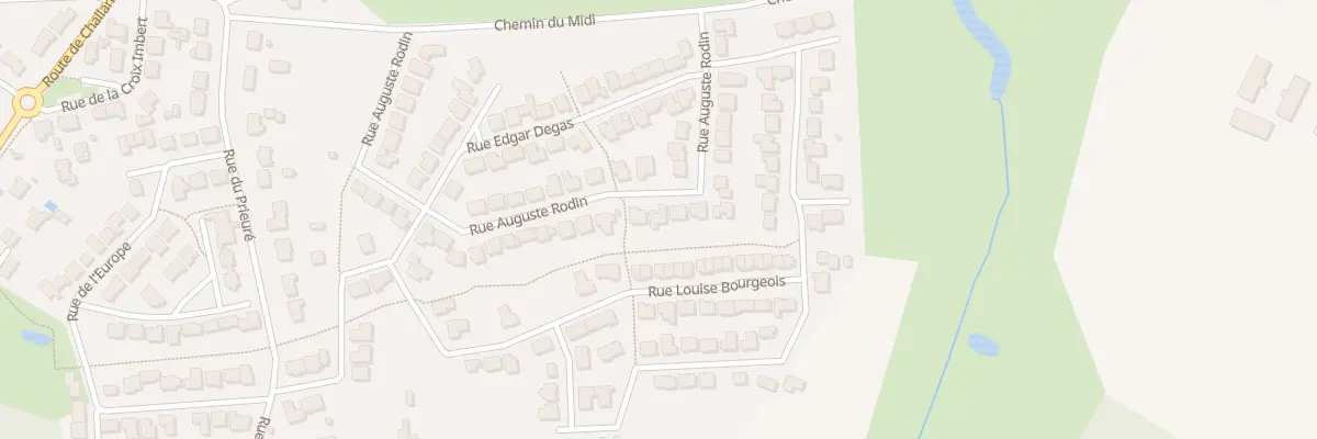 Plan du 34 Rue Auguste Rodin à La Garnache