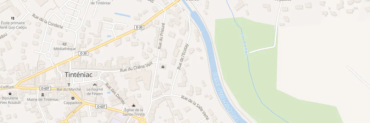 Plan du 5 Rue de l’Écotay à Tinténiac