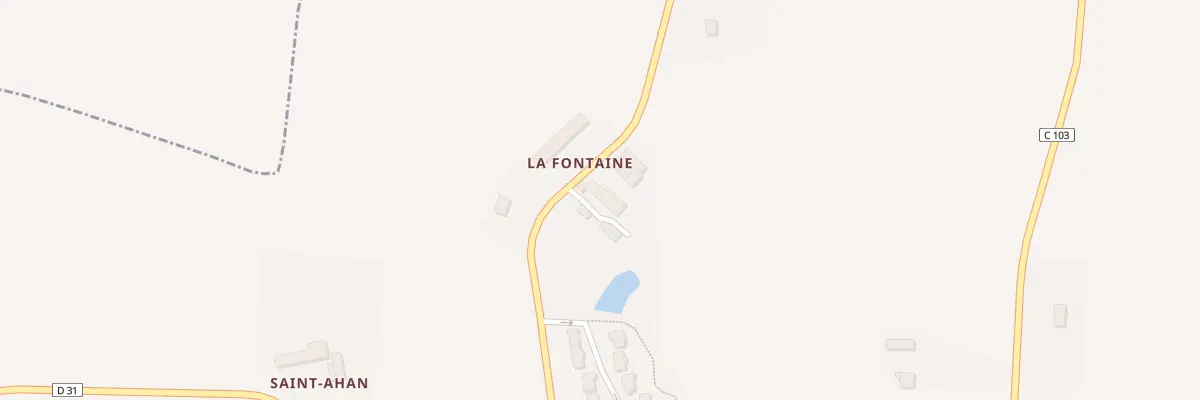 Plan du 10 La Fontaine à Parthenay-de-Bretagne