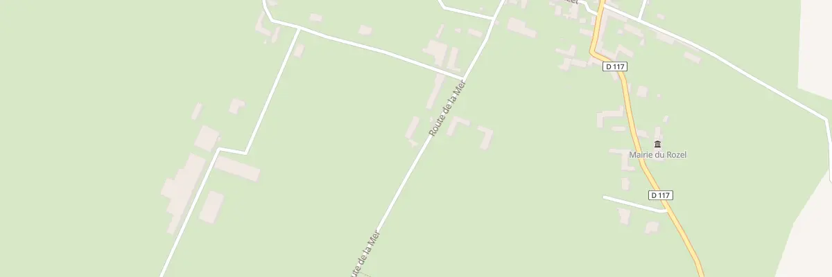 Plan du 36 Rte de la Mer au Rozel