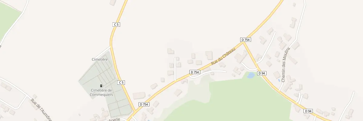 Plan du 755 Rue du château à Commequiers