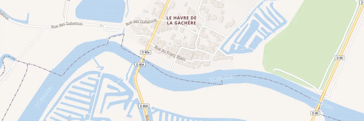 Plan du 11B Rue du franc blanc à Brem-sur-Mer