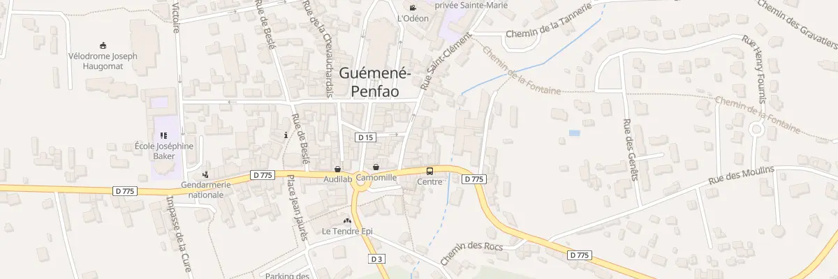 Plan du 5 Rue Garde Dieu à Guémené-Penfao