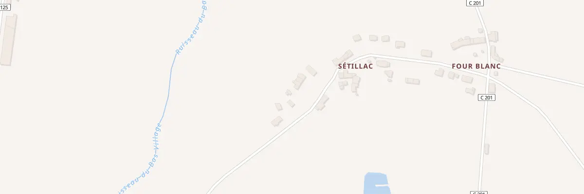 Plan du 24 Sétillac à Plessé