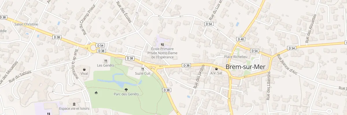 Plan du 16A Rue de l’océan à Brem-sur-Mer