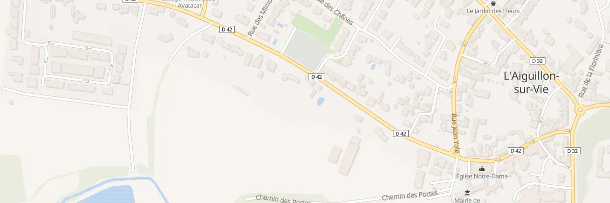 Plan du 6 Rue des fiefs à L’Aiguillon-sur-Vie