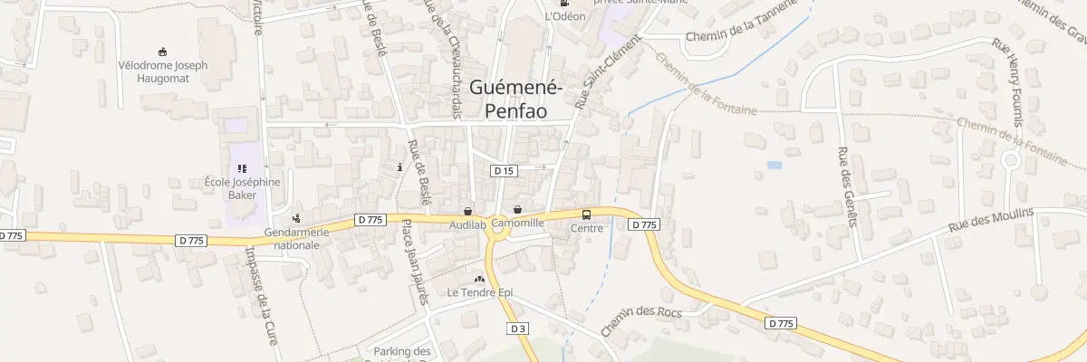 Plan du 6 Rue Garde Dieu à Guémené-Penfao