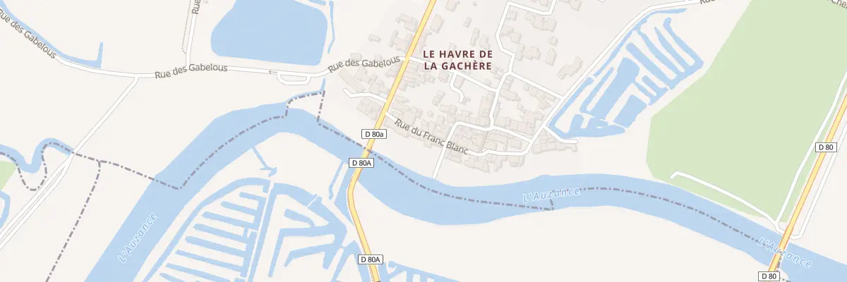 Plan du 7 Rue du franc blanc à Brem-sur-Mer