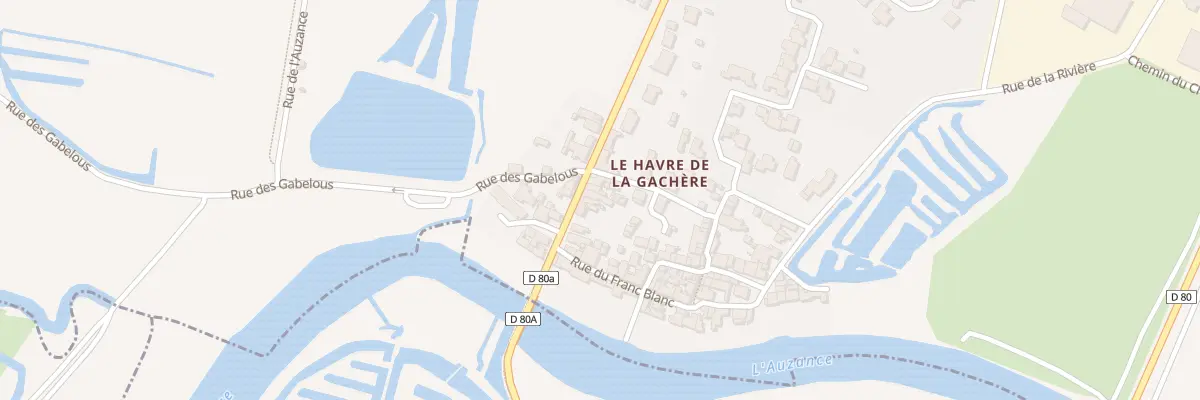 Plan du 59 Rte des Sables à Brem-sur-Mer