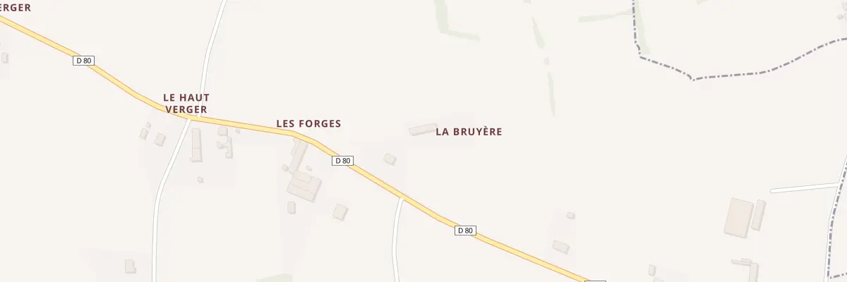 Plan du 5098 La Bruyère à Langan