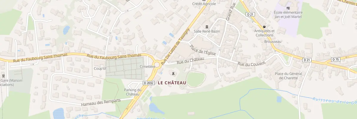 Plan du 7 Rue du château à La Garnache