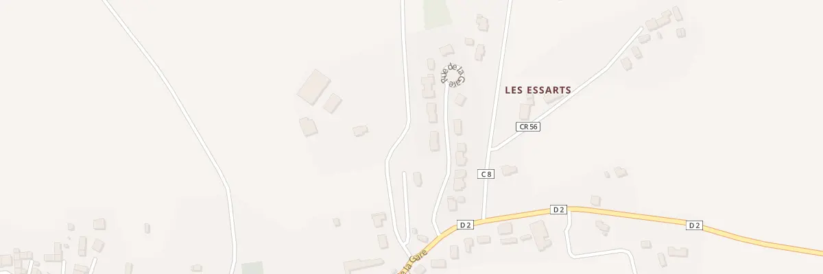 Plan du 11 Rue de la Gare Le Coudray à Plessé