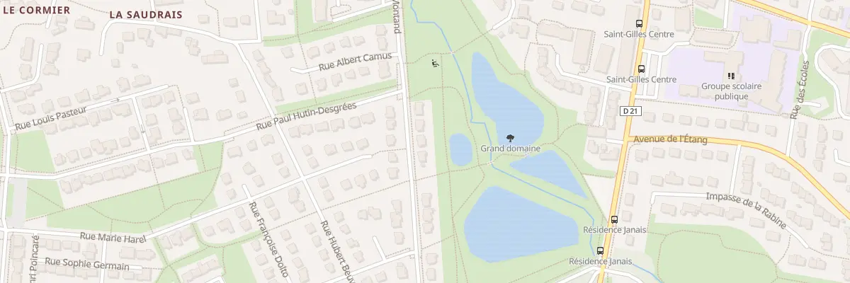 Plan du 5 Rue Yves Montand à Saint-Gilles
