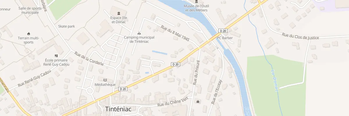 Plan du 35 Rue de la Libération à Tinténiac