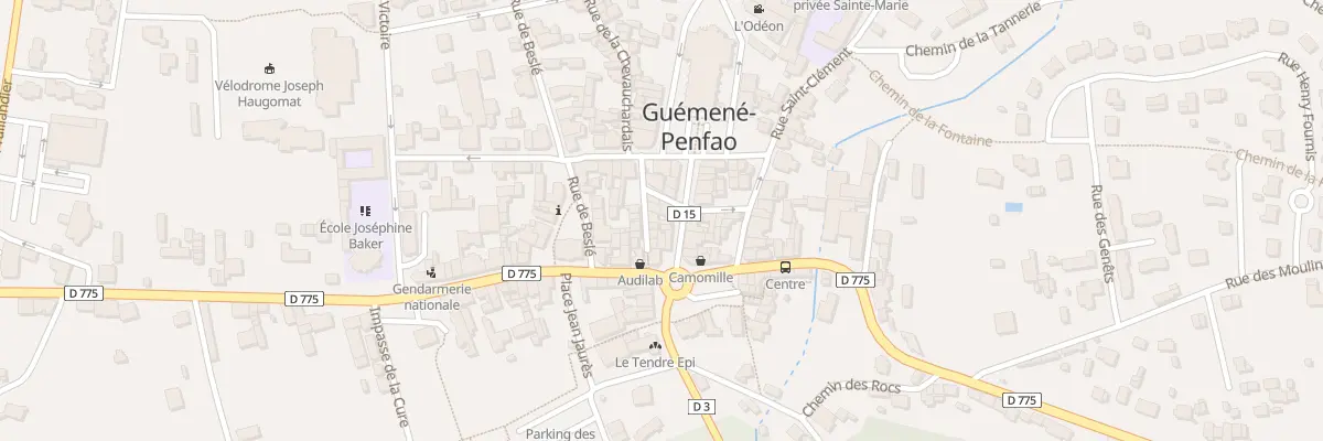 Plan du 11 Rue de Mirette à Guémené-Penfao