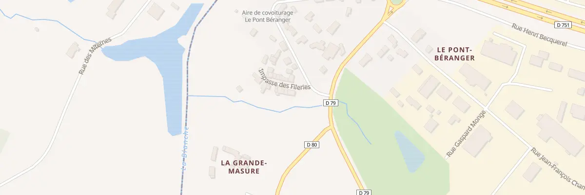 Plan du 1 Imp des Fileries à Saint-Hilaire-de-Chaléons