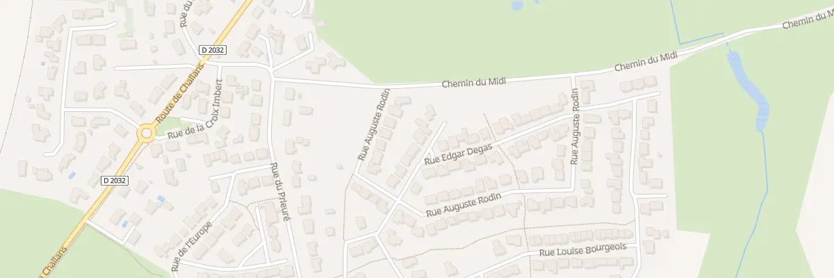 Plan du 23 Rue Camille Claudel à La Garnache