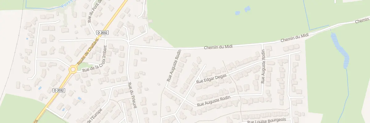 Plan du 3 Rue Auguste Rodin à La Garnache