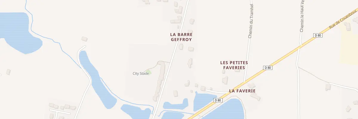 Plan du 240 Rue des Villandes à Saint-Gondran
