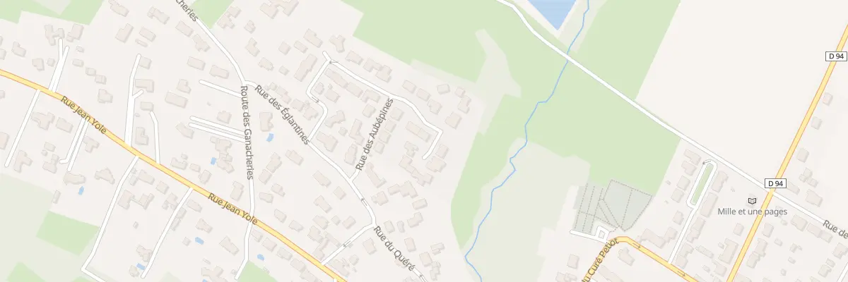 Plan du 2 Rue des vallées à Saint-Révérend