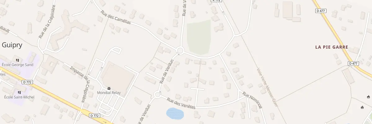 Plan du 2 Rue des Châtaigniers à Guipry-Messac